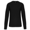 Sweat-shirt unisexe col rond K442 Kariban coloris noir