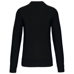 Sweat-shirt unisexe col rond K442 Kariban coloris noir