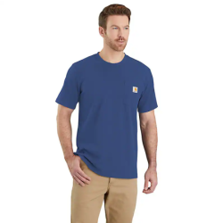 T-Shirt homme Workwear Pocket bleu