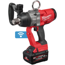 Boulonneuse à chocs 18 volts Fuel M18 Milwaukee avec 2 batteries et chargeur en HD Box