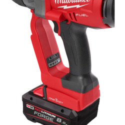 Boulonneuse à chocs 18 volts Fuel M18 Milwaukee avec 2 batteries et chargeur en HD Box