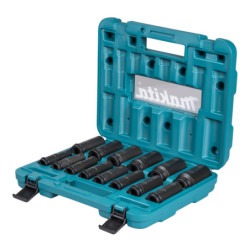 Coffret de 14 douilles Impact Black 1/2' 10 à 32