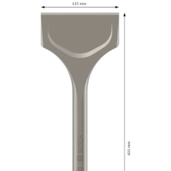 Burin bêche Bosch SDS-Max auto-affûtant Bosch