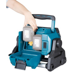 Lampe de chantier Makita DEADML809 LED AC/DC LXT 14,4 V et 18 V sans batterie ni chargeur