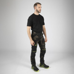 Pantalon de travail MIRAGE Nine Worth coloris Woodland