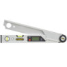 Niveau digital d'angle Stanley 2 fioles 0 à 180 ° écran LCD 40 cm