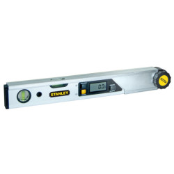 Niveau digital d'angle Stanley 2 fioles 0 à 180 ° écran LCD 40 cm
