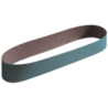 Bande abrasive sans fin Zirconium 910 x 100 mm Sidamo usage extrême