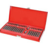 Coffret métal 40 embouts 10mm XZN/hexagonal/Torx avec 2 douilles 1/2 et 3/8 porte embout