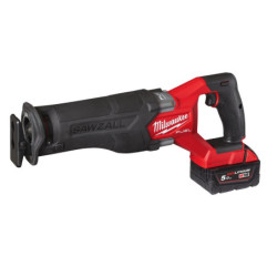 Scie sabre 18V Milwaukee M18FSZ-502X avec 2 batteries 5Ah et chargeur en coffret HD Box