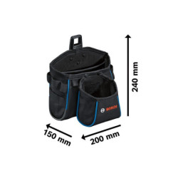 Combi-kit ProClick Bosch avec ceinture porte outils et 2 sacoches