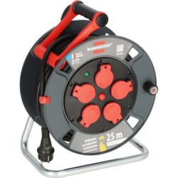 Enrouleur de câble 300 KU 2201 Professional 5 prises et 25m de câble H07RN-F 3G2,5