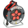 Enrouleur de câble 300 KU 2201 Professional 5 prises et 25m de câble H07RN-F 3G2,5
