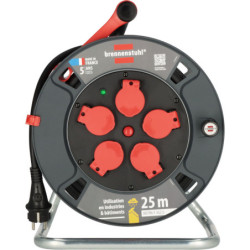 Enrouleur de câble 300 KU 2201 Professional 5 prises et 25m de câble H07RN-F 3G2,5