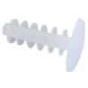 Cache polyéthylène blanc ING Fixations