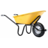 Brouette Haemmerlin Bati Plus 110 Reno Alpha peinte roue gonflée 110 litres charge utile 250 kg