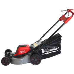 Tondeuse à gazon autotractée 46 cm à double batterie avec 2 batteries et un chargeur double