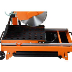 Scie sur table de maçon MS400 Golz Ø 400 mm 230v 2.2Kw 50 HZ avec disque béton LB 20