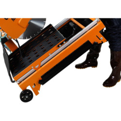 Scie sur table de maçon MS400 Golz Ø 400 mm 230v 2.2Kw 50 HZ avec disque béton LB 20