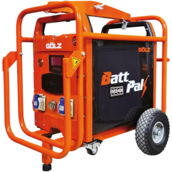 Batterie de chantier Battpack BP5048F GOLZ IP67 2 prises 230 V, 16, 50 Hz. 2 ports USB (5 V, 12 V)