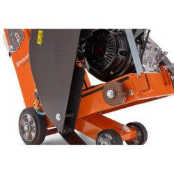 Scie de sol FS 400 LV Husqvarna Ø disque 450 mm profondeur de coupe 162 mm moteur Honda