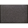 Tapis d'accueil Vanoise 100% polypropylène aspect velours 90x150cm Epaisseur 4.5mm gris