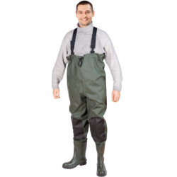 Waders botte cuissarde PVC Singer Safety hauteur 143 cm S5 SRC