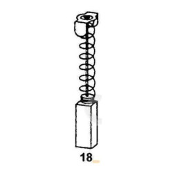 Jeu de charbons pour scie circulaire Makita 5903R