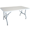 Table polyéthylène pliante