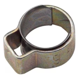 Collier à oreil avec bague diamètre 9.5mm lot de 10