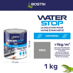 Membrane d'étanchéité Waterstop Bostik direct sans primaire