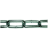 Chaine droite zinguée diamètre 5mm 21x9mm NFE-26020 maillon court CMU 390Kg liasse de 25 métres