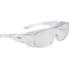 Lunette avec monture et face PC incolore anti rayures et anti buée taille unique