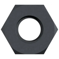 Ecrou hexagonal acier Brut pour tige filetée trapézoïdale diamètre 20mm boite de 10 piéces
