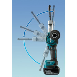 Ponceuse à bande LXT DBS180ZJ Makita en coffret Makpac sans batterie ni chargeur