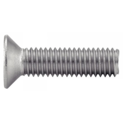 Vis à métaux tête fraisée six lobes inox A2 DIN 965