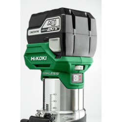 Affleureuse 18V 6/8mm Hikoki M1808DAW2Z sans batterie ni chargeur