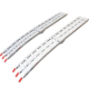 Rampes de chargement pliable Sodise aluminium 2000 x 280 x 50 mm capacité 680 kg lot de 2