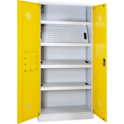 Armoire de rangement et stockage de produits chimiques 1950 x 920 x 420 mm