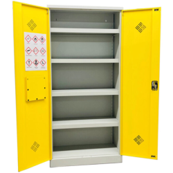 Armoire de rangement et stockage de produits chimiques 1950 x 920 x 420 mm