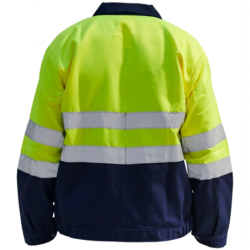 Blouson haute visibilité EN20471 PBV jaune et marine