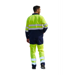 Blouson haute visibilité EN20471 PBV jaune et marine