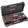 Coffret 60 pièces MBOX serrage 1/4 & 1/2 OGV Grip plateau mousse