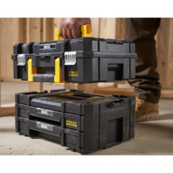 Valise d'outillage non équipée Stanley TSTAK L44 x l33 x H33 cm