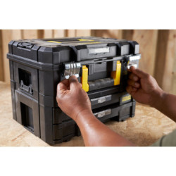 Valise d'outillage non équipée Stanley TSTAK L44 x l33 x H33 cm