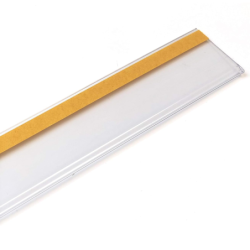 Porte étiquette adhésif long 1000mm x 40 mm