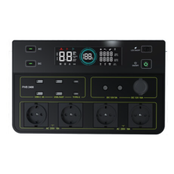 Station d'énergie portable à batterie PWB 2400 Pramac 4 prises