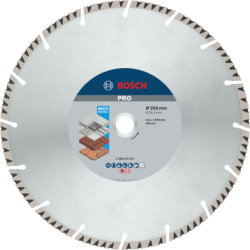 Disque diamant PRO Multi Material 350x20 mm