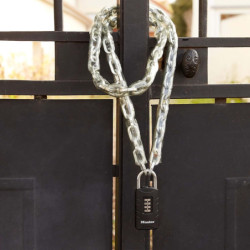 Cadenas couvert à combinaison programmable largeur 48 mm