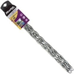 Chaîne acier cémenté recouverte vinyle diamètre 8 mm longueur 1.50 m